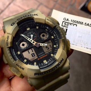 นาฬิกาข้อมือ Casio G-SHOCK GA-100MM-5ADR