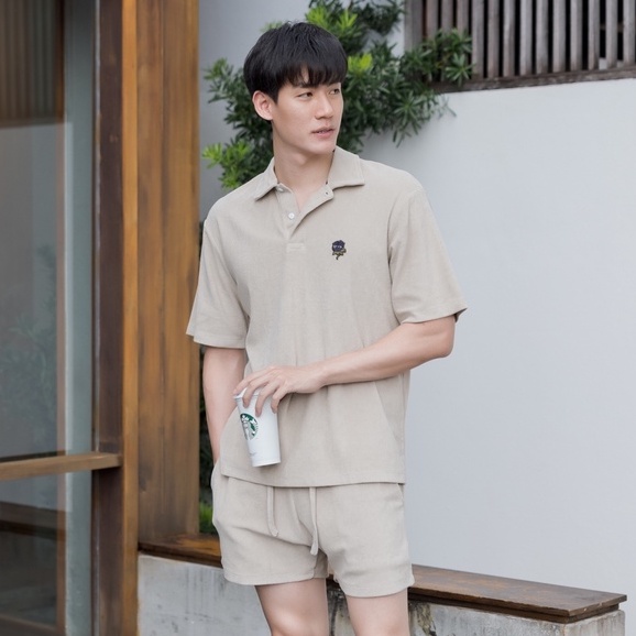 เสื้อโปโล (ผ้า Terry - เนื้อผ้าขนหนู) - LeMans Shirt & Pants