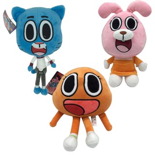 ตุ๊กตาของเล่นแบบนุ่ม The Amazing World Of Gumball Darwin ของเล่นสําหรับเด็ก 9.84 นิ้ว