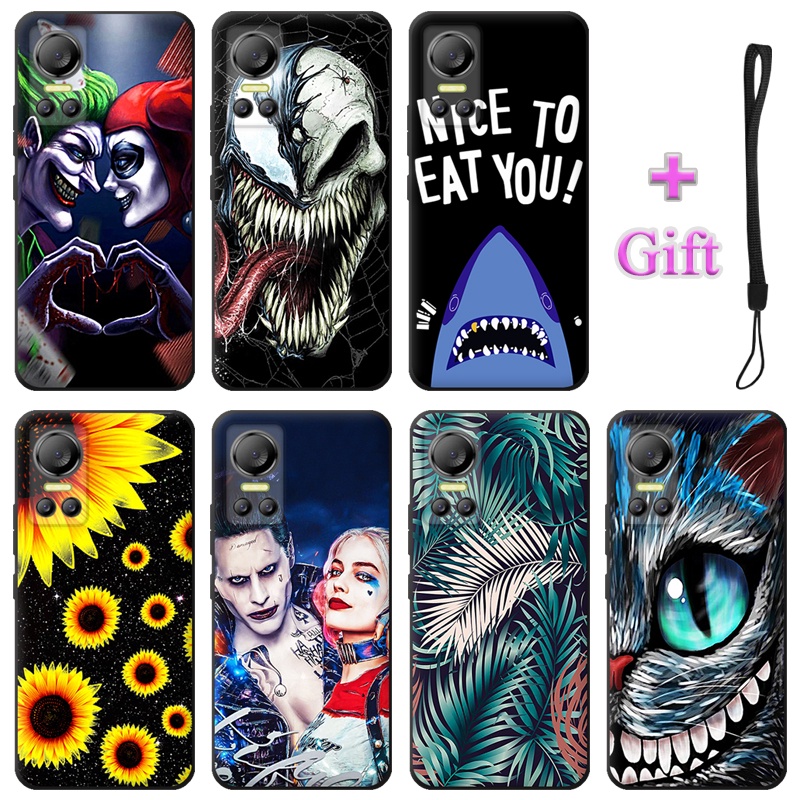 ITEL Vision 5 S663LC ITEL S18 S663Lทาสีซิลิโคนนุ่มTPUสําหรับITEL Vision 5 S663LC ITEL S18 S663Lน่ารั