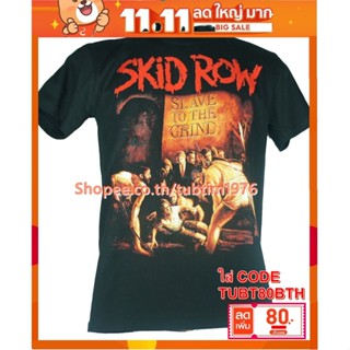 เสื้อวง Skid Row เสื้อวงดนตรีร็อค เดธเมทัล เสื้อวินเทจ สคิด โรว์ SRW1427