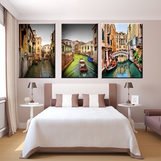 โปสเตอร์ภาพวาด Venice Landscape City สําหรับตกแต่งบ้าน