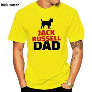 New Jack Russel Dad mens fashion T-shirt