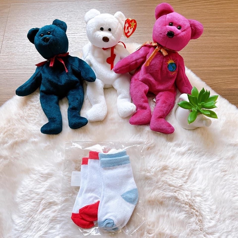 ถุงเท้าเด็กอ่อน 3m ใหม่ แพ็ค2คู่