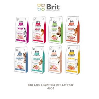 (พรีออเดอร์)ขนาด 2kg Brit Care Grain-Free Dry Cat Food ขนาด 2kg