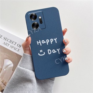 เคสโทรศัพท์มือถือ TPU นิ่ม ผิวด้าน ลาย Happy Day สําหรับ Infinix ZERO 20 4G ZERO20 4G ZERO20 4G 2022