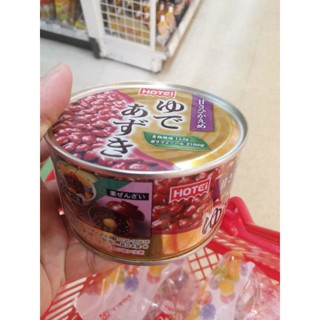 ecook ญี่ปุ่น​ ฉลากใหม่​ เบเกอรี่ ถั่วแดง ต้ม ในน้ำเชื่อม fuji hotei red bean 430g