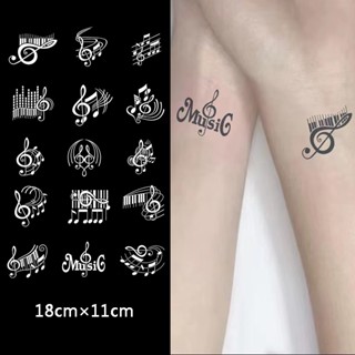 【COCO Magic tattoo】สติกเกอร์รอยสักชั่วคราว กึ่งถาวร กันน้ํา ติดทนนาน 15 วัน 18 ซม.*11 ซม.