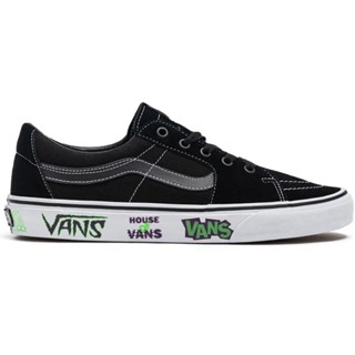 VANS SK8 LOW LIVE AT HOV BLACKOUT SNEAKERS สินค้ามีประกันแท้