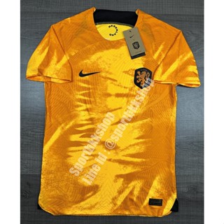 [Player] - เสื้อฟุตบอล ทีมชาติ Holland Netherland Home ฮอลแลนด์ เนเธอร์แลนด์ เหย้า ชุดฟุตบอลโลก เกรดนักเตะ ปี 2022