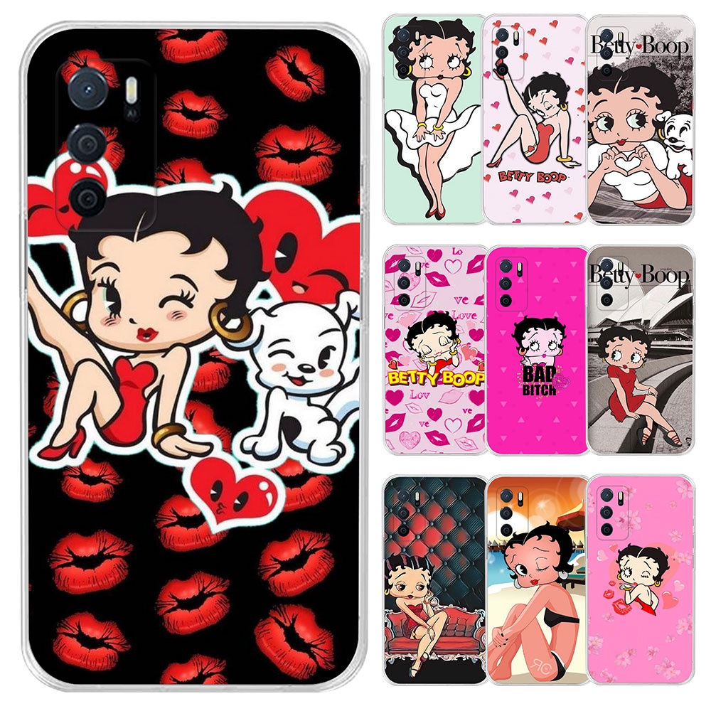 LG Lite Q510 Q92 5G K92 5G Stylo 6 7 4g I68H1 betty boop ซิลิโคนนุ่ม TPU ปลอกเคสโทรศัพท์ฝาครอบ