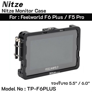 Nitze Monitor Case For Feeleorld F6 Plus / F5 Pro 5.5"/6.0" นิ้ว With HDMI Cable Clamp