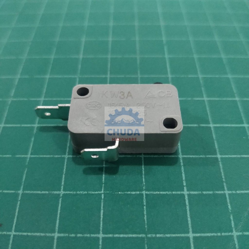 สวิทช์ ไมโครสวิทช์ Micro Switch 2 ขา NC 16(4)A 250V #KW3A NC (1 ตัว)