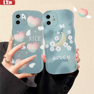 เคสโทรศัพท์มือถือ TPU ลายดอกไม้ และหัวใจ สําหรับ Redmi Note 11S 11 Pro Redmi 10C 10A 9C 9T 9A Note 10 Note 10S Note 9 Note8 Poco X3 Pro