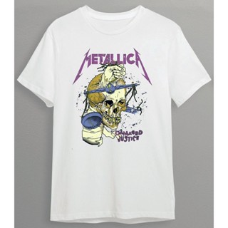 เสื้อยืด Metallica เสื้อยืดวงดนตรี เสื้อวง Metallica