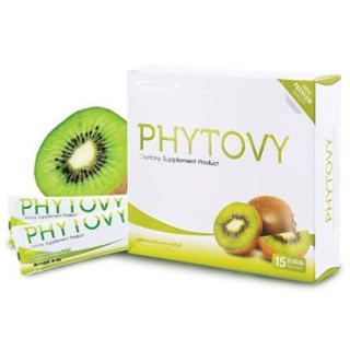 Phytovy ไฟโตวี่ PHYTOVY ดีทอกซ์ธรรมชาติ (ของแท้ 100%) ช่วยล้างสารพิษในลำไส้ 15 ซอง