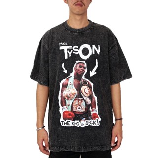 oversize T-shirt เสื้อยืด TYSON OVERSIZE MIKE ของแท้ S-5XL