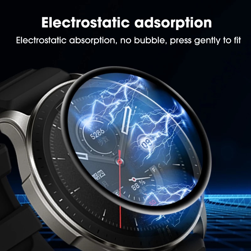 กระจกนิรภัยและตัวป้องกันหน้าจอ PMMA สําหรับ Huami Amazfit GTR4 Pro GTR 4 ฝาครอบป้องกันรอยขีดข่วน