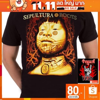 เสื้อวง Sepultura เสื้อ เซปูล์ตูรา เสื้อยืด วงดนตรี เสื้อวินเทจ RCM1686