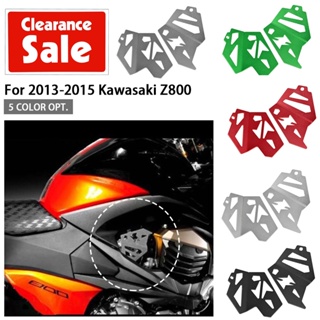 Ljbkoall ฝาครอบหัวฉีดน้ํามันเชื้อเพลิง อลูมิเนียม สําหรับ Kawasaki Z800 Z 800 2013 2014 2015