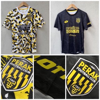 【ลิก้า มาเลเซีย 2022】เสื้อกีฬาแขนสั้น ลายทีมเยือน XS 6XL Perak FC 2022