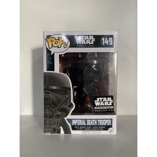 Funko Pop Imperial Death Trooper Star Wars Rogue One Smuggler’s Exclusive 149 กล่องมีรอยยับ