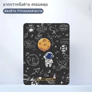 เคสไอเเพด ที่มีช่องเสียบปากกาฝาหลังแบบใส ipad case A16 gen11 gen10 air7 air6 gen5/6 gen7/gen8/gen9 10.2 Air4/Air5 10.9