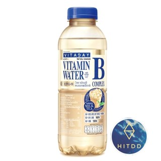 #hitdd น้ำวิตามินvitamin water B complex vitadayรสชานมไต้หวัน คีโตทานได้480มล×6ขวด​ /รสกาแฟลาเต้