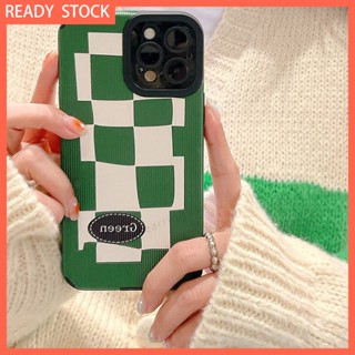 เคสโทรศัพท์มือถือ ลายตารางหมากรุก สําหรับ IPhone 13 Pro Max Case 12 11 Pro Xs XR X 8 7 6 6s Plus Xs Max