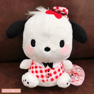 ตุ๊กตา Pochacco Strawberry Diner Cafe (Limited) ขนาด 22 x 19 x 10 ซม.