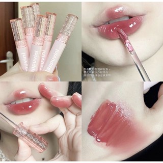 ลิปหมี ลิปกลอส ฉ่ำวาว ติดทนนาน กันน้ำ ลิปสติก Cappuvini Bear gloss Lip