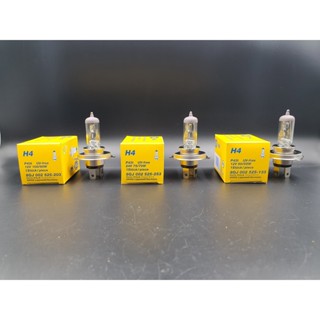 [1 ดวง] หลอดไฟ H4 HELLA 12V 24V มี 3 เเบบ 12V100/90W // 12V60/55W // 24V75/70W แท้ 100% [1 ดวง]