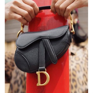 CHTISTIAN DIOR SADDLE MICRO SIZE 13Cm  งานvip