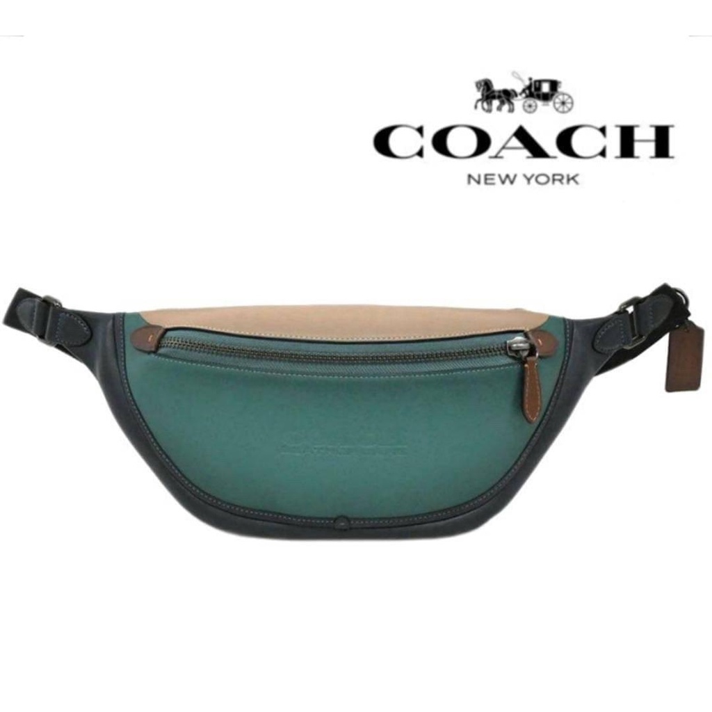 Coach  League Belt Bag In Colorblock