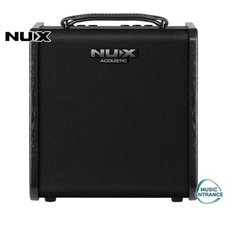 NUX AC-60 Stageman II STUDIO แอมป์อะคูสติกเสียงอบอุ่น 60 วัตต์ พร้อมลำโพงพรีเมียม 6.5" และทวีตเตอร์ 1"