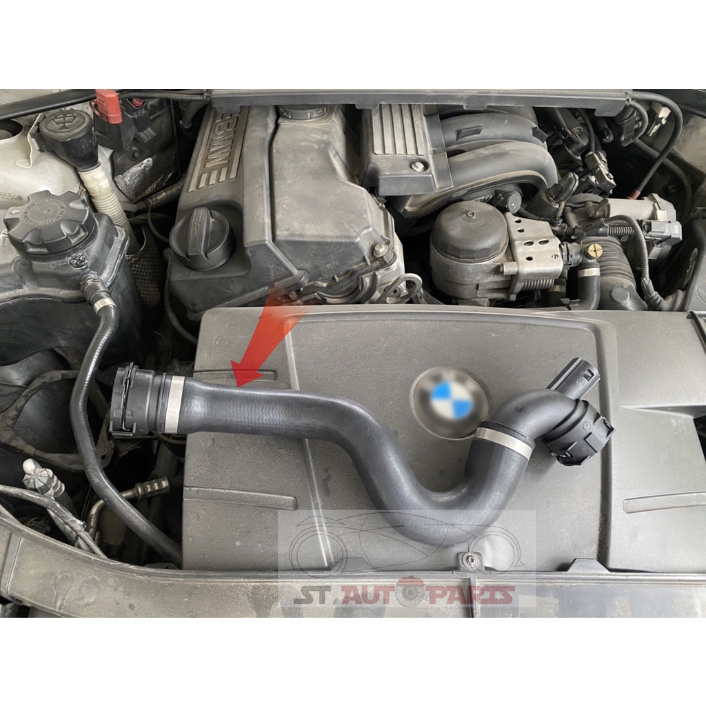 ท่อยางหม้อน้ำล่าง ท่อยางหม้อน้ำด้านล่างขวา สำหรับ BMW  X1  E84  N46 N46N E90 E91 E92 E93 E88 E82