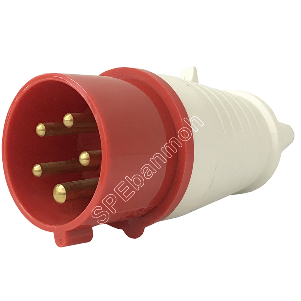 พาวเวอร์ปลั๊ก SF-025L 5 ขา 32A 380V (3P+E+N) พาวเวอร์ ปลั๊ก ปลั๊กเพาเวอร์ ต่อสายไฟ หัวปลั๊ก ตัวผู้ ตัวเมีย เพาเวอร์ปล...