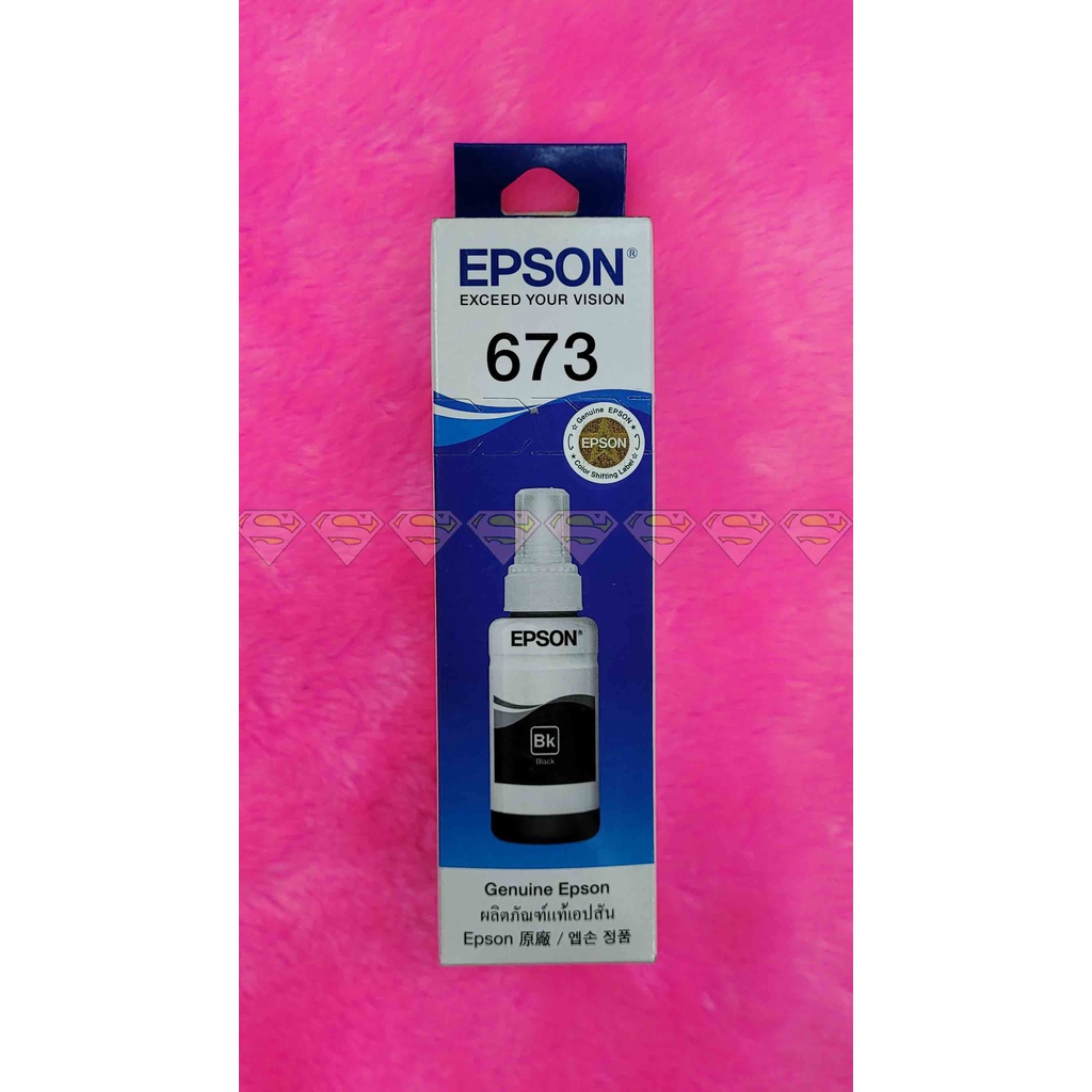 EPSON 673  BLACK สีดำ ของแท้