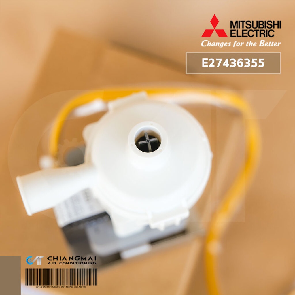 E27436355 DRAIN PUMP เดรนปั้ม ปั้มน้ำทิ้งแอร์ Mitsubishi Electric ปั้ม