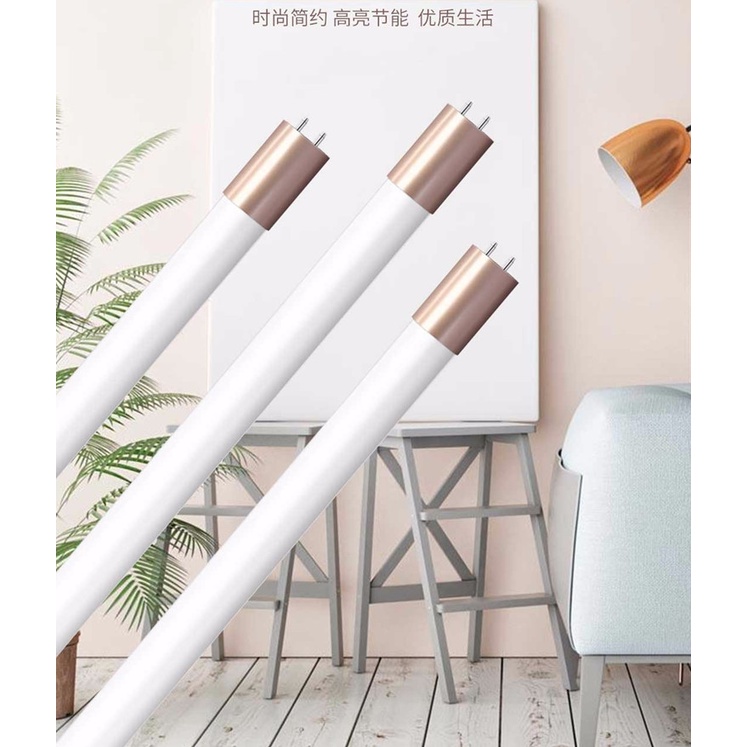T8 แก้วชุดสั้น 9วัตต์ ความยาว0.6m หลอด LED คุณภาพดีและราคาถูก ขั้วG13 พร้อมรางสีขาว