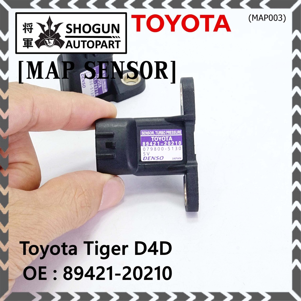 ***ราคาพิเศษ***ใหม่ แท้ เซนเซอร์ อากาศ MAP Sensor Toyota Tiger D4D ,OE :89421-20210 (พร้อมจัดส่ง)