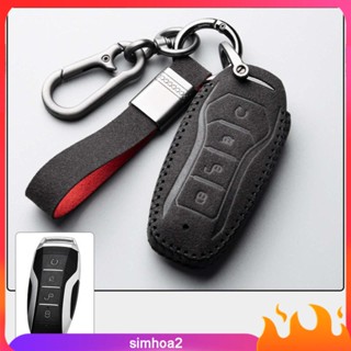 [Simhoa2] เคสกุญแจรีโมตรถยนต์ หนัง PU สําหรับ Byd Song Plus Dmi