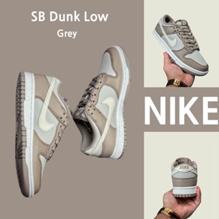 （ยิงจริง）Nike SB Dunk low Grey ของแท้100%💯รองเท้าผ้าใบ รองเท้า รองเท้าวิ่ง รองเท้า nike-1-4