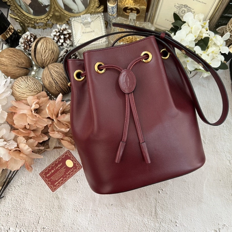 Cartier vintage bucket bag