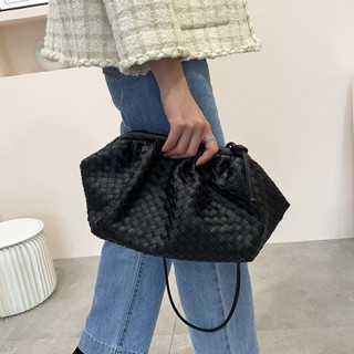 Women Simple Dumplings Handbag Designer Retro Fashion Cloud Female Crossbody Shoulder Bag Tide Messenger Bag Clutch Bagl