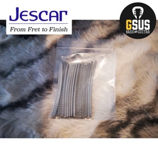 เฟรต กีตาร์ Fret Jescar Stainless steel fret Pre-cut แบ่งตัด 24ชิ้น