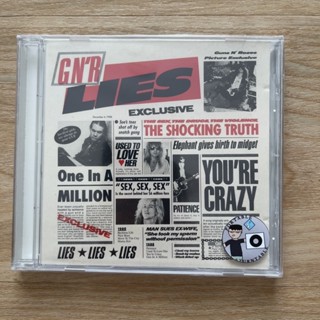 CD ซีดีเพลง Guns N Roses ‎– GNR Lies แผ่นแท้ ใหม่ ซีล