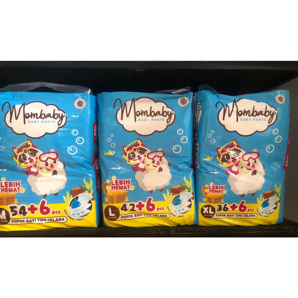 กางเกงเด็กทารก Mombaby [M50+6/ L42+6/ XL36+6]