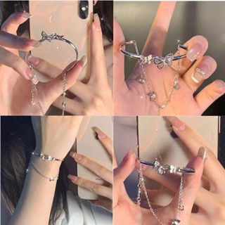 อารมณ์ สร้อยข้อมือผีเสื้อ / คลาสสิก โซ่คู่ พู่ สายรัดข้อมือ …