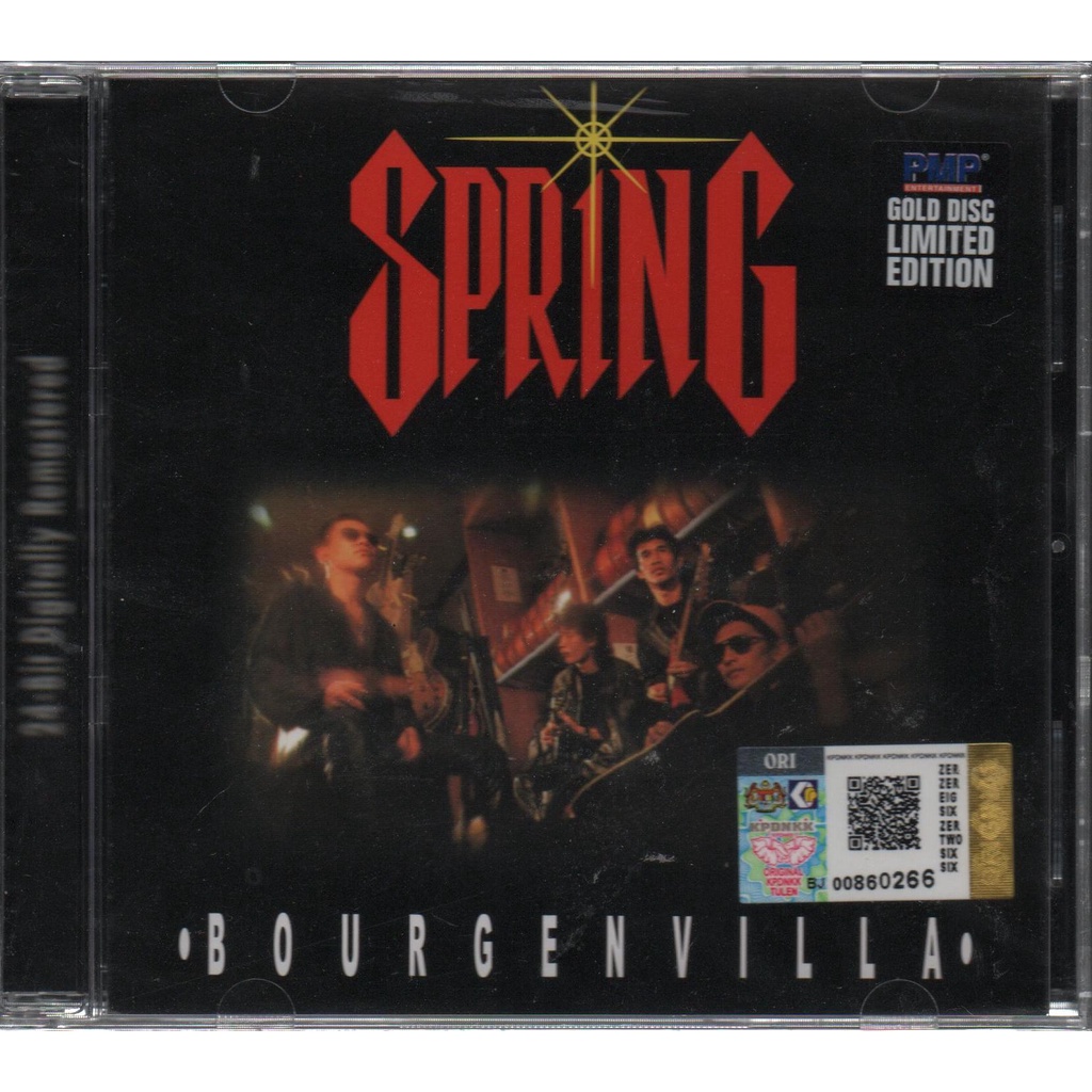 CD Spring : Bourgenvilla (10Songs / Gold CD 24Bit)